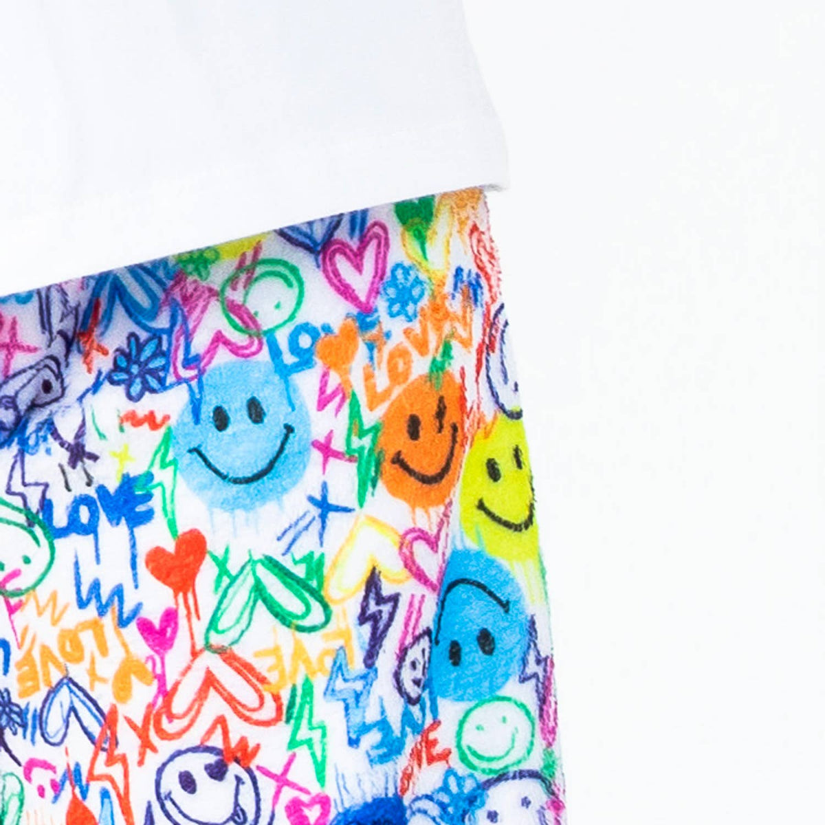 Girls Plush Loungewear Pant - Love & Smiles