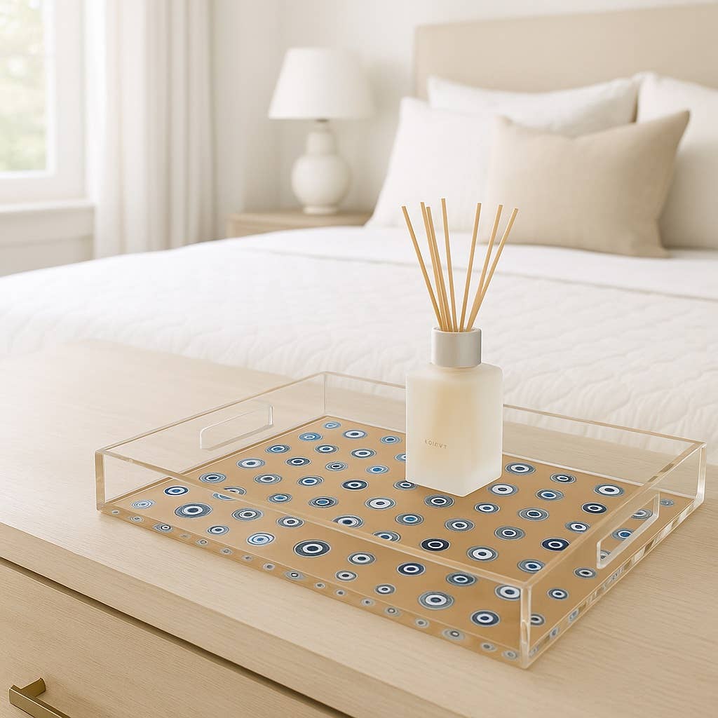 Evil eye Acrylic Tray
