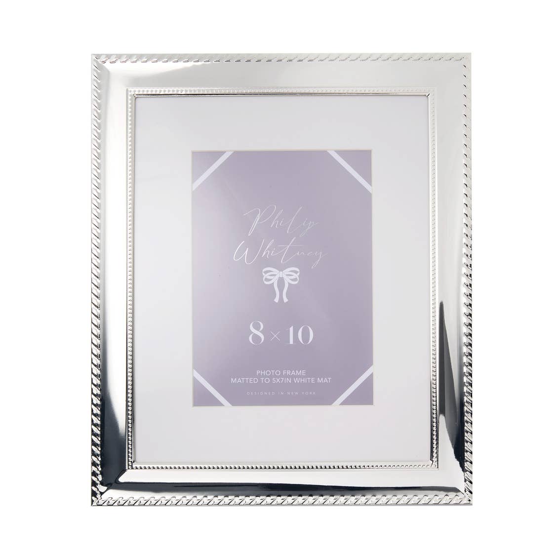 Photo Frame 8x10" Silver