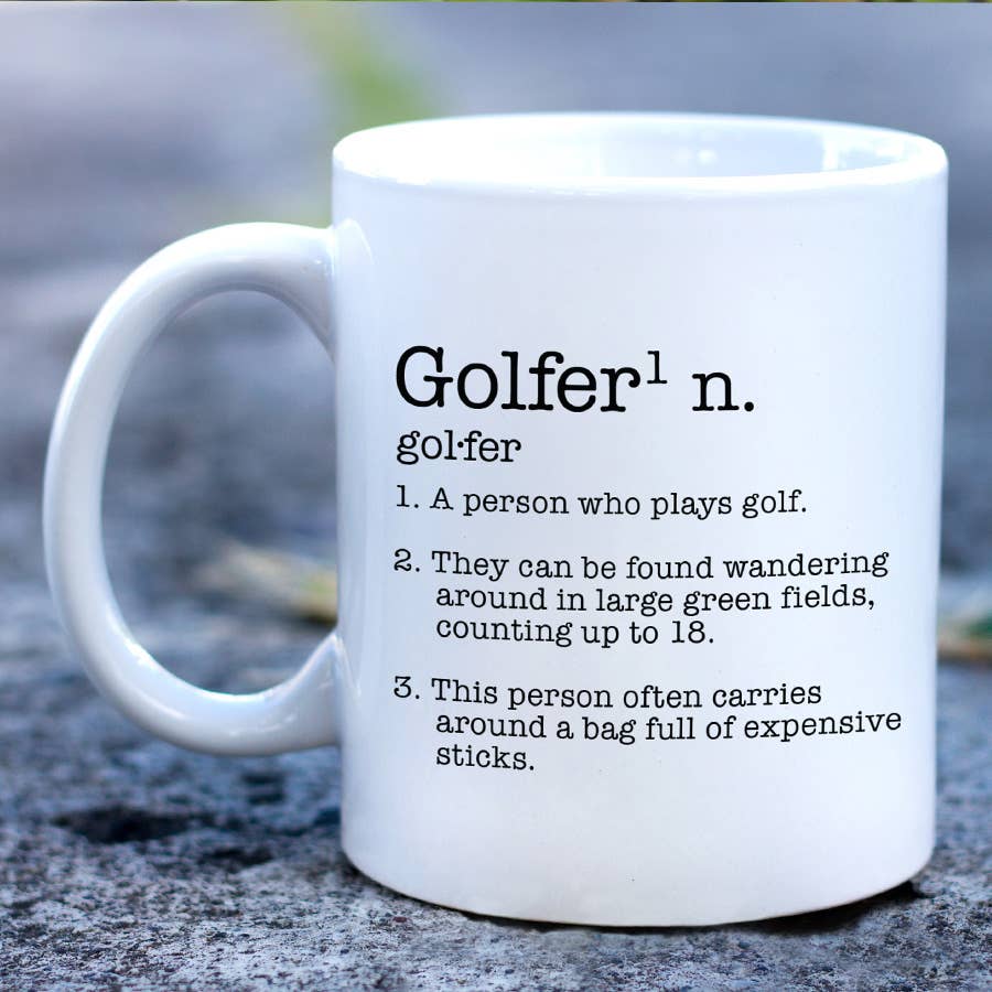 Golfer Definition Mug