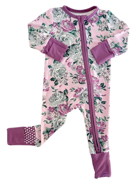 Bamboo Ruffle Zipper Sleeper