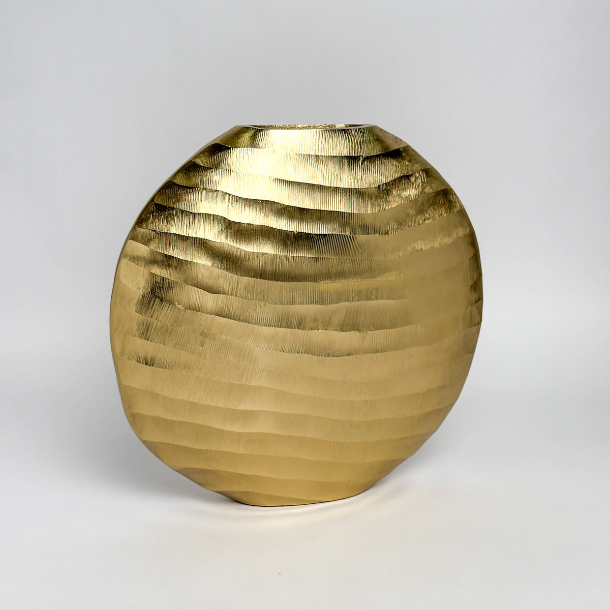 Grand vase doré