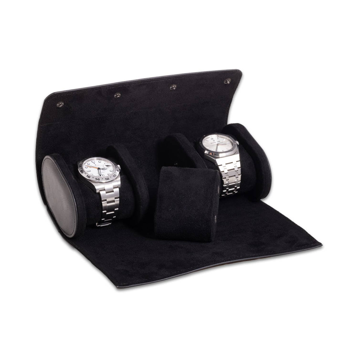 Leather 3 Watch Roll