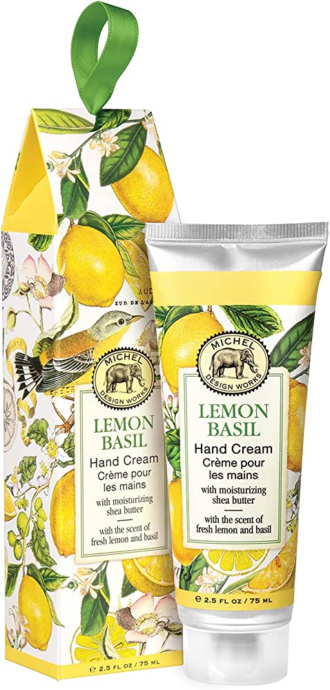 Michel Design Works Crème pour les mains Citron Basilic 2,5 oz 
