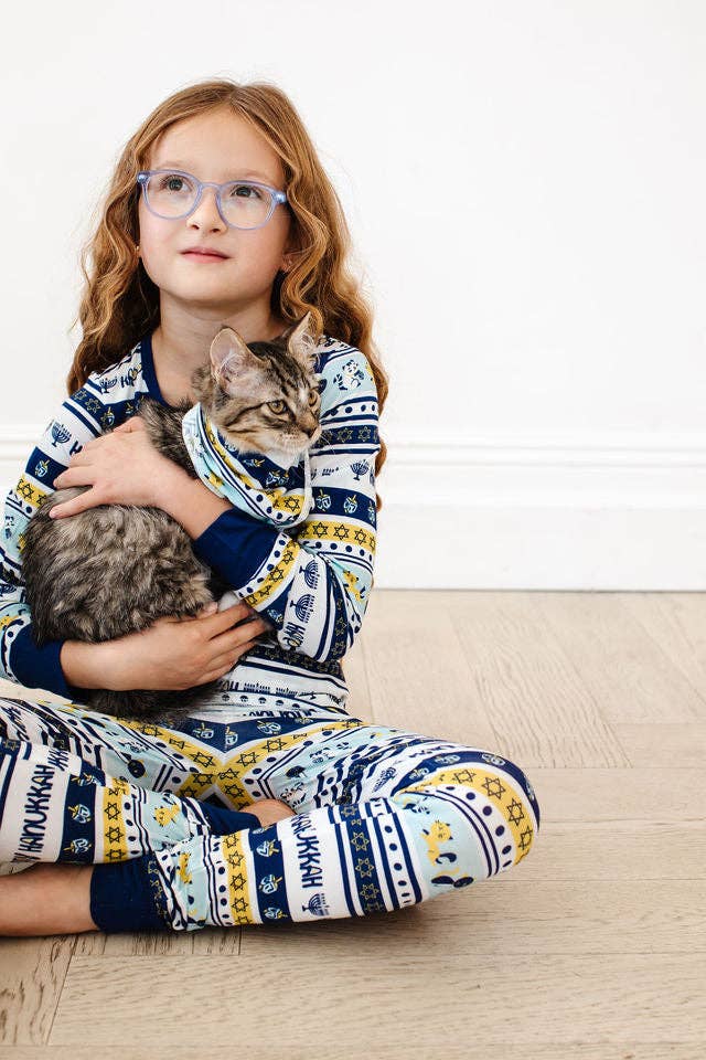 Hanukkah Two Piece Bamboo Viscose Pajamas