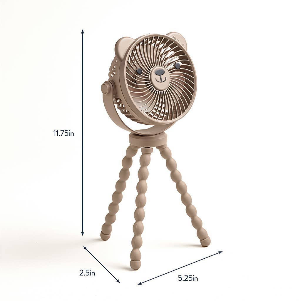 Ventilateur de poussette 3 vitesses Itzy Breeze™ : Taupe