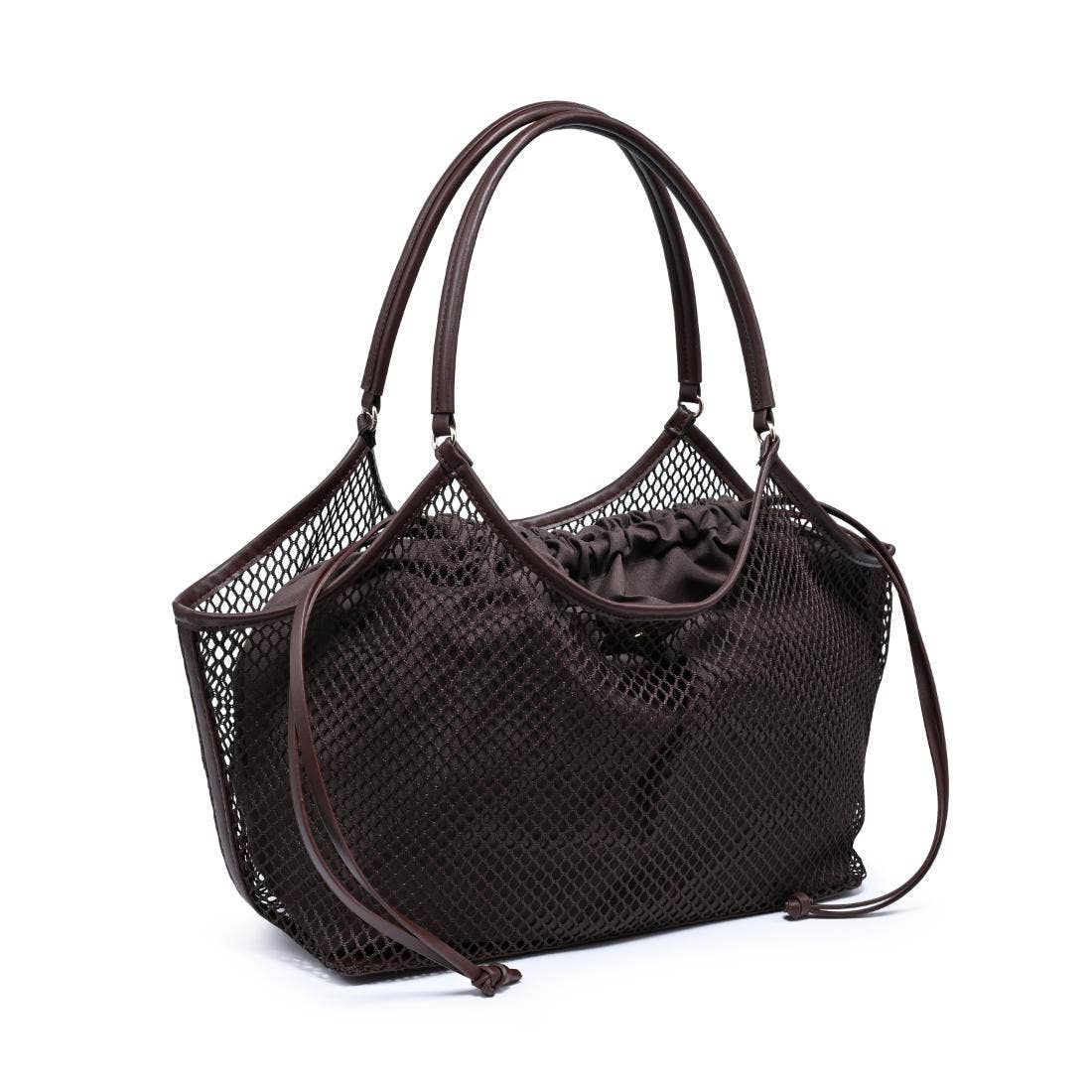 Mesh Tote - chocolate