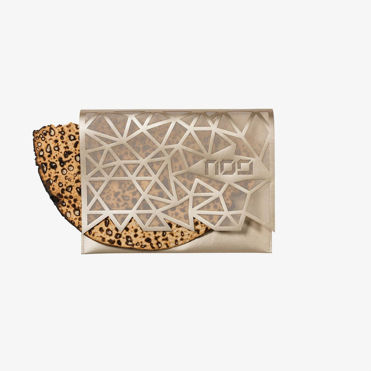 Sac Afikoman géométrique Champagne