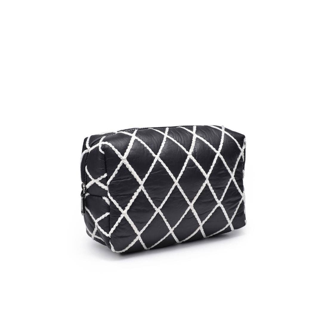 Pochette cosmétique Puffer - noire