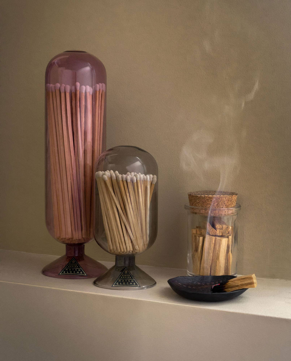 Smoke Match Cloche