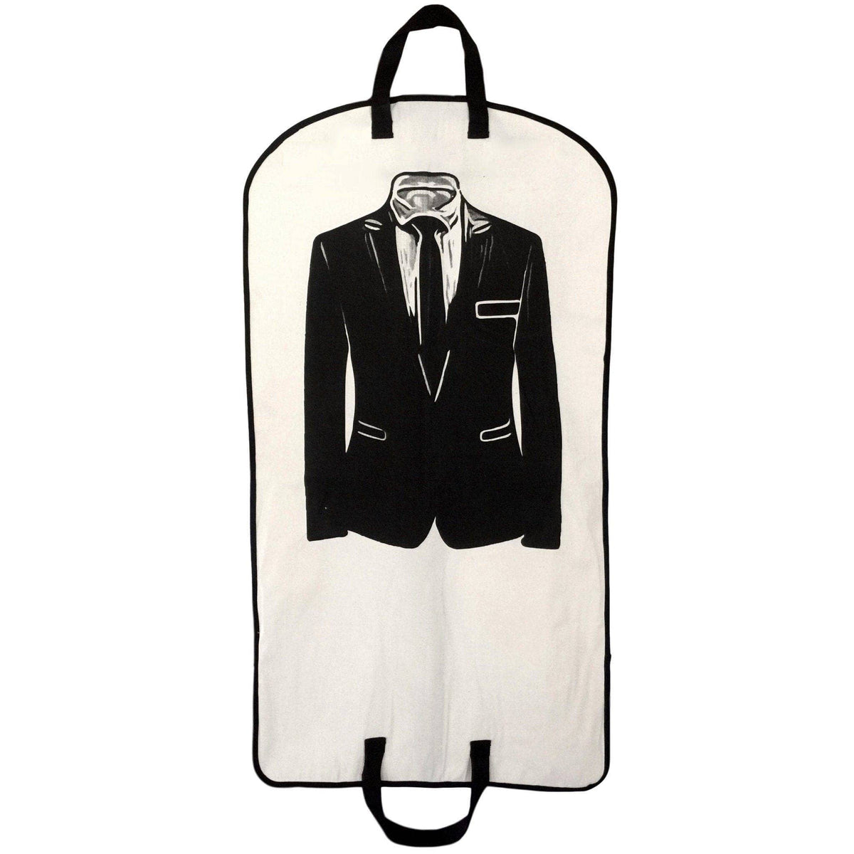 Housse de costume pour homme avec poche, couleur crème