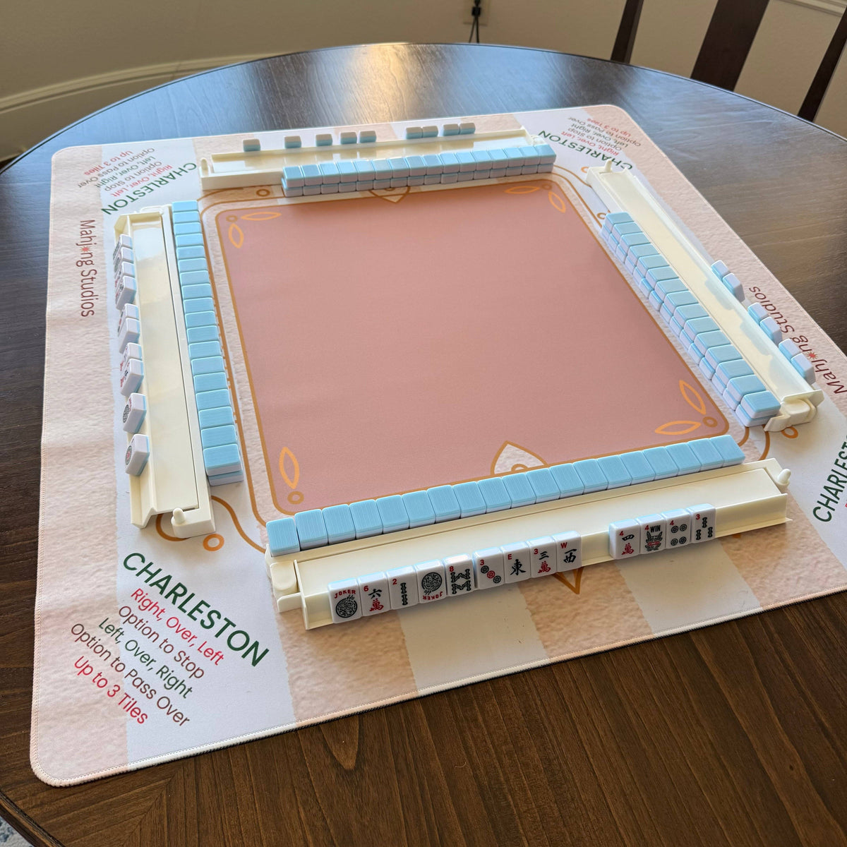 Tapis de Mahjong Ivoire
