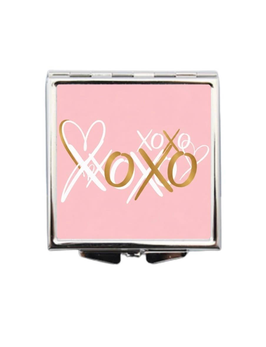 XOXO Heart Pocket Mirror       