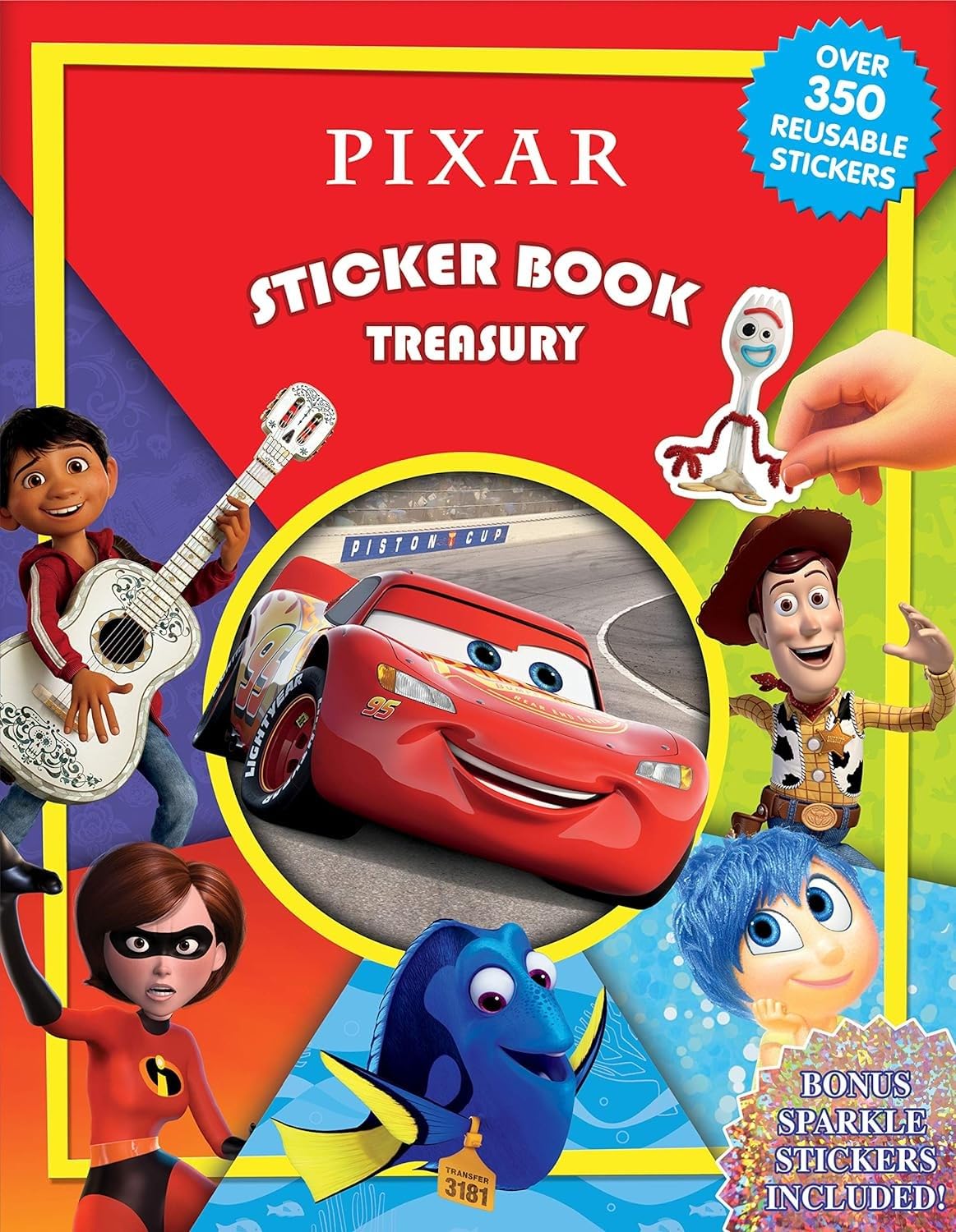 DISNEY PIXAR STICKER BOOK TREASURY: DISNEY PIXAR