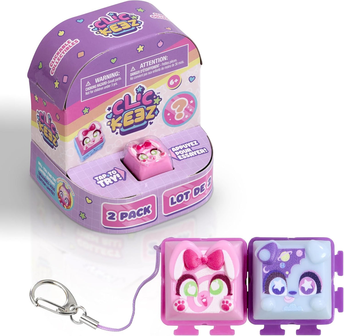 Porte-clés Clickeez