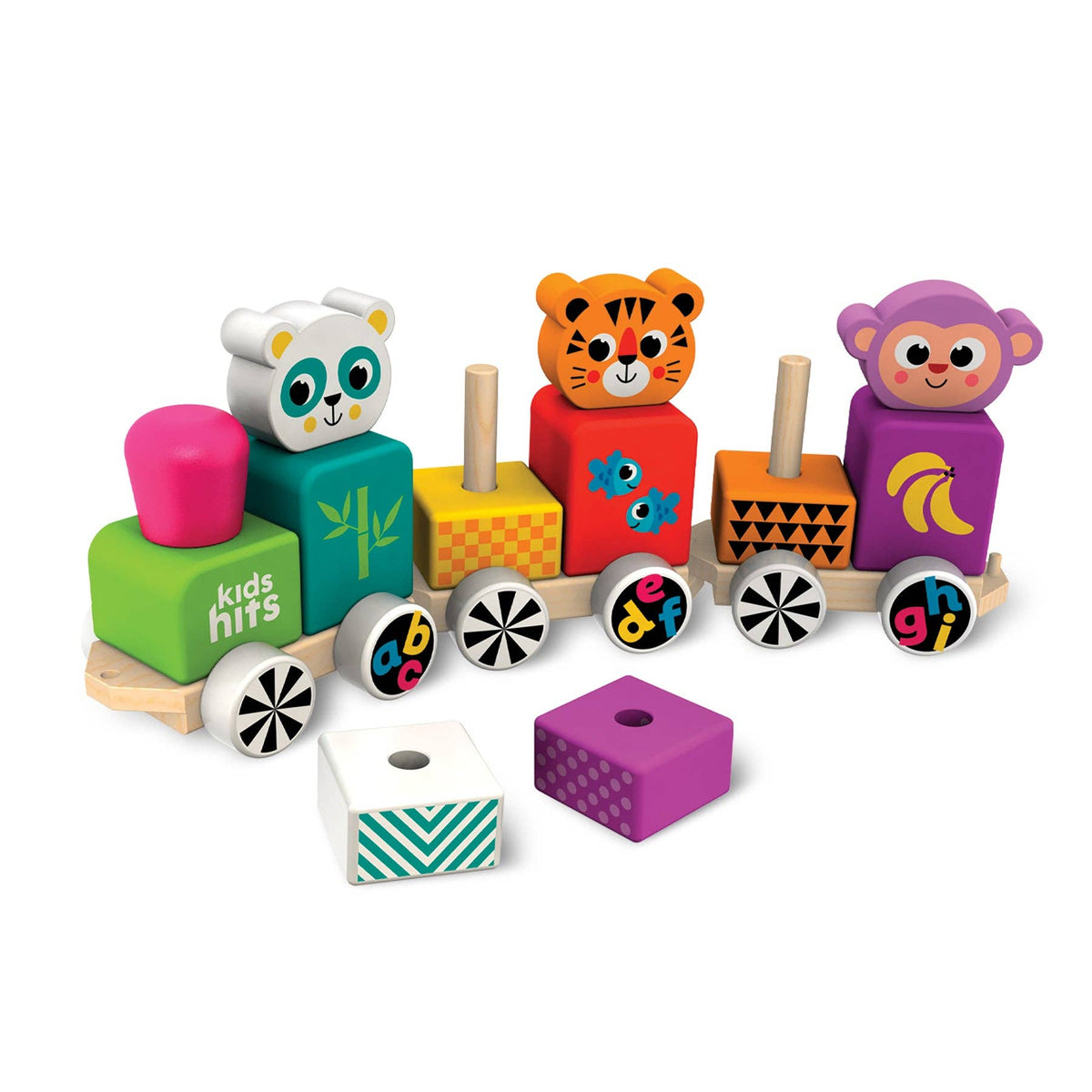 Wooden Train: Happy Friends