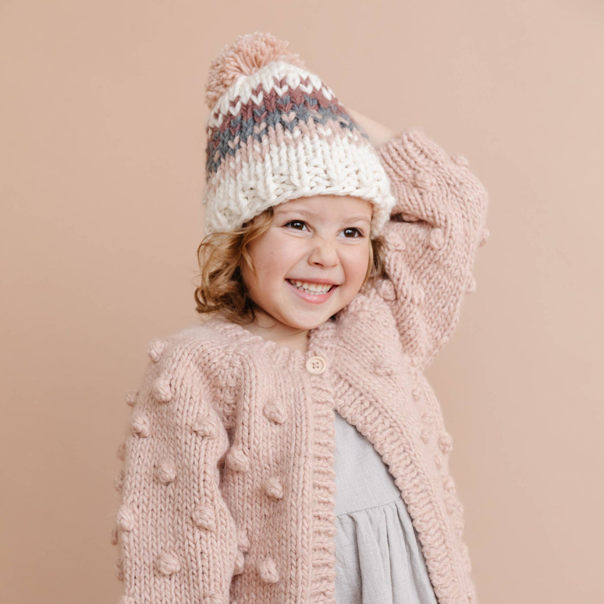Gilet Popcorn - Blush