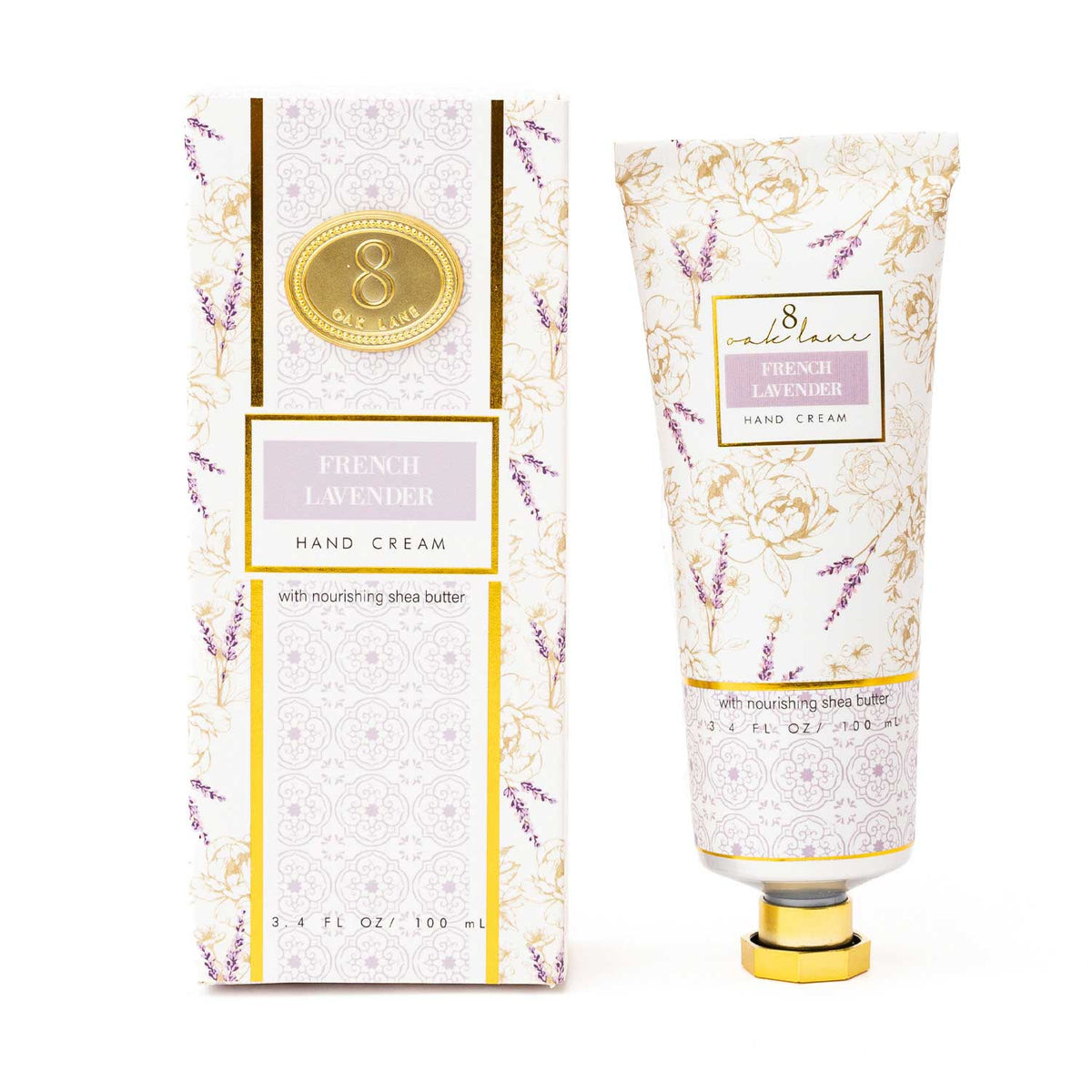 Crème pour les mains à la lavande française 100 ml en boîte