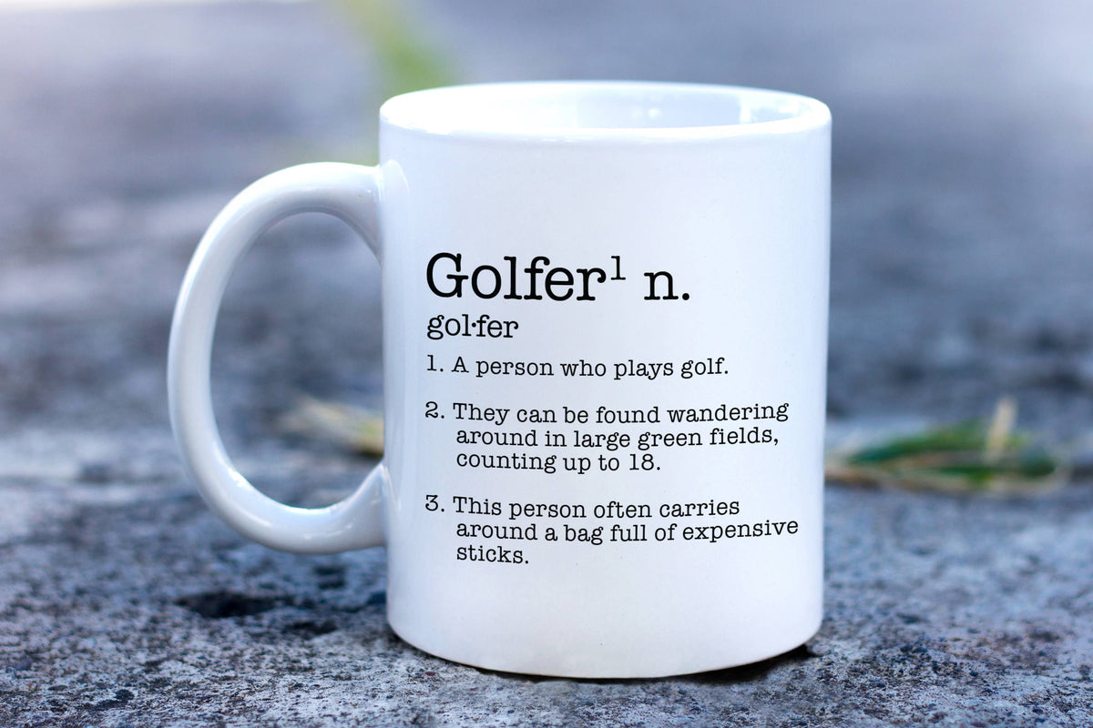 Golfer Definition Mug