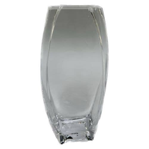 Corner-Cut oval vase