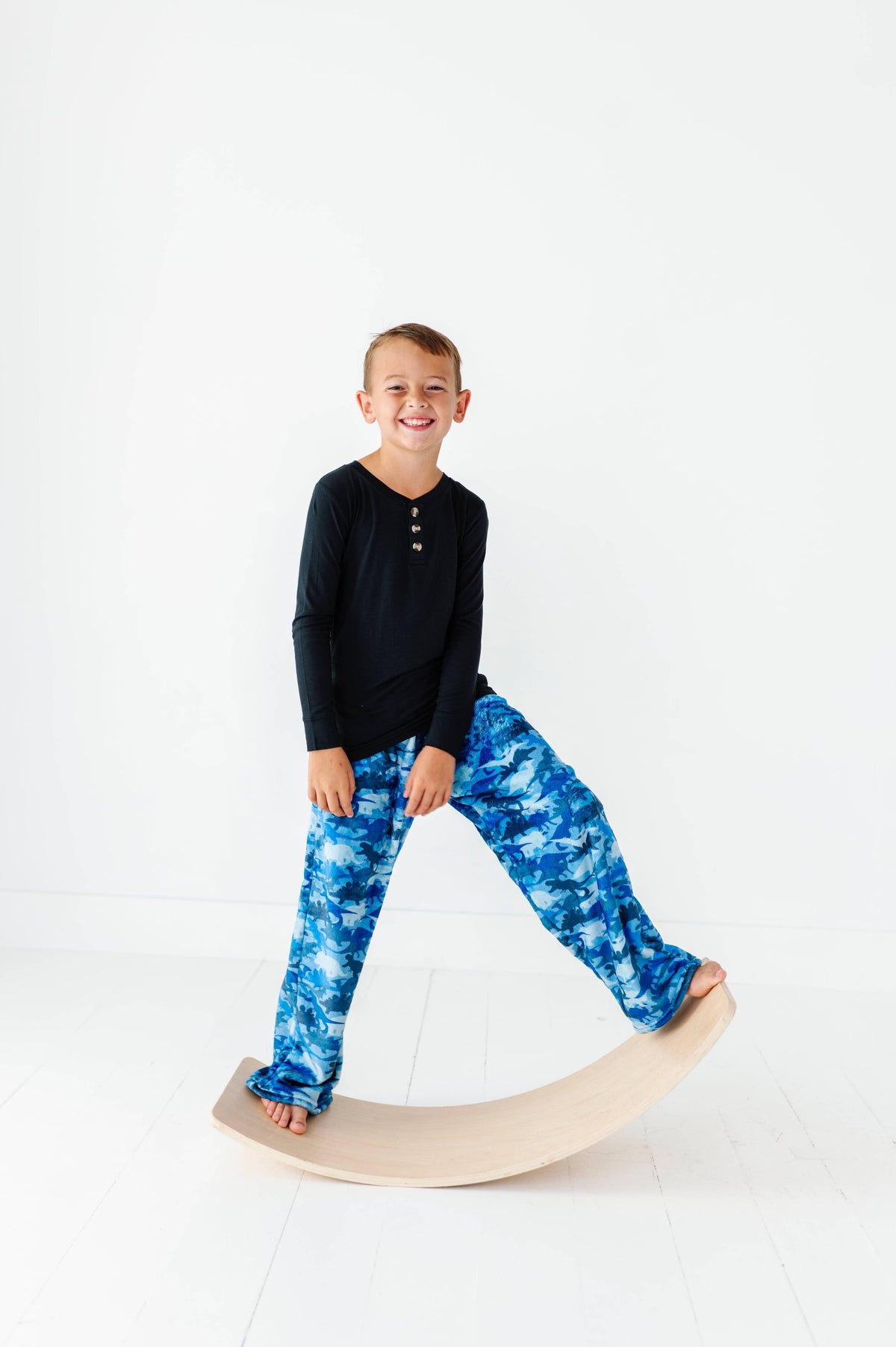 Pantalon en peluche - Dino camouflage