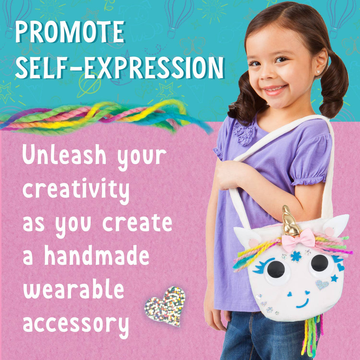 DIY Unicorn Purse Kit