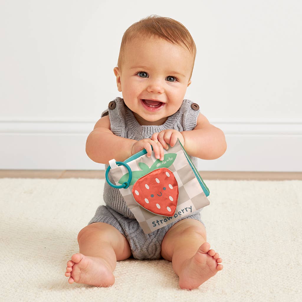 Learn & Snuggle Gift Set - bunny and strawberry