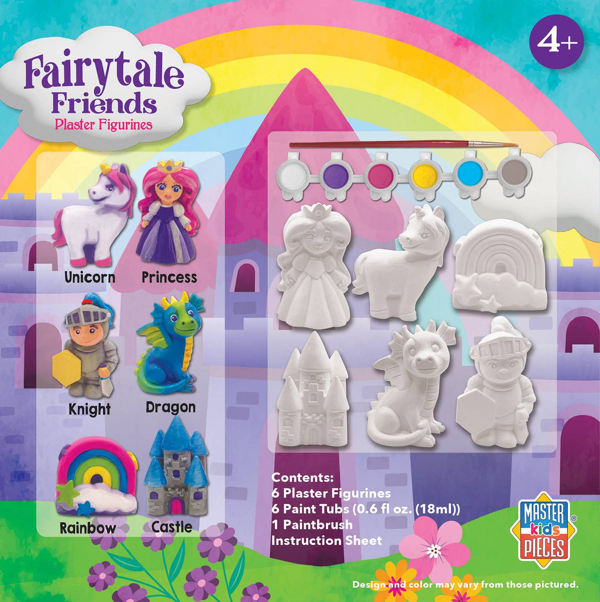 Amis des contes de fées - Coffret de peinture pour figurines en plâtre