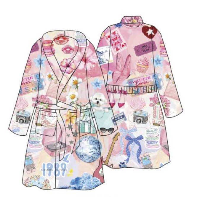 Robe en peluche - Princesse Pop