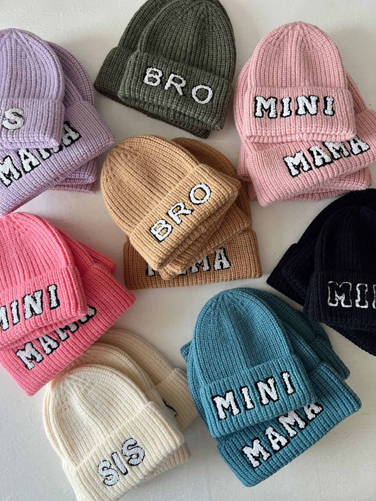 Mini Knit Hat - Bubblegum