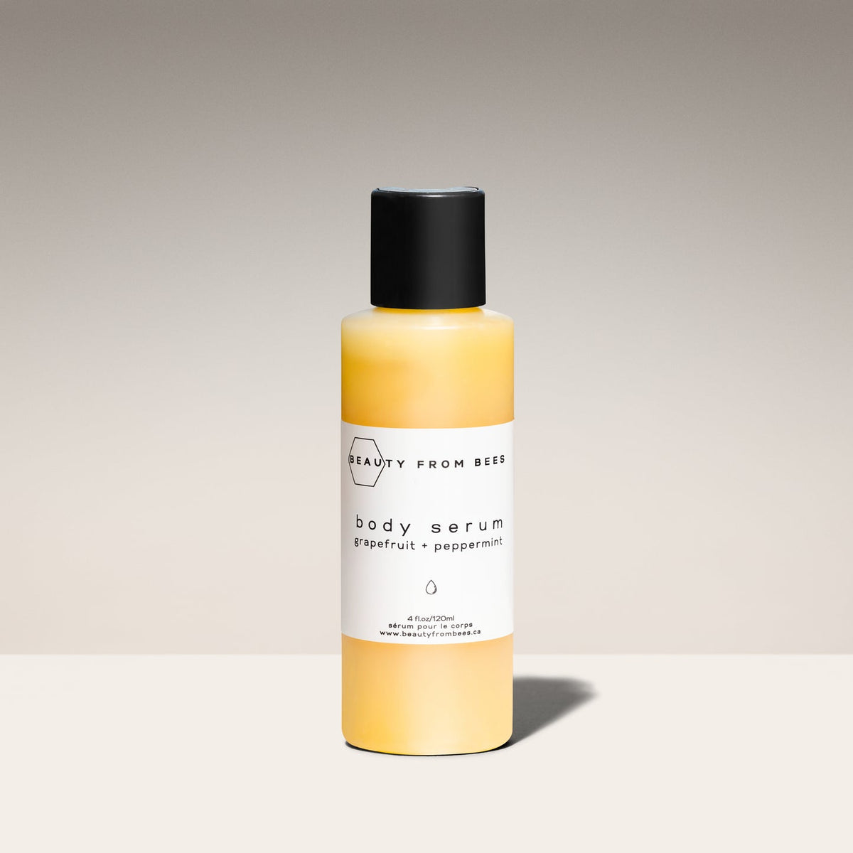 Sérum corporel Beauté des abeilles : Pamplemousse et Menthe poivrée 120 ml 