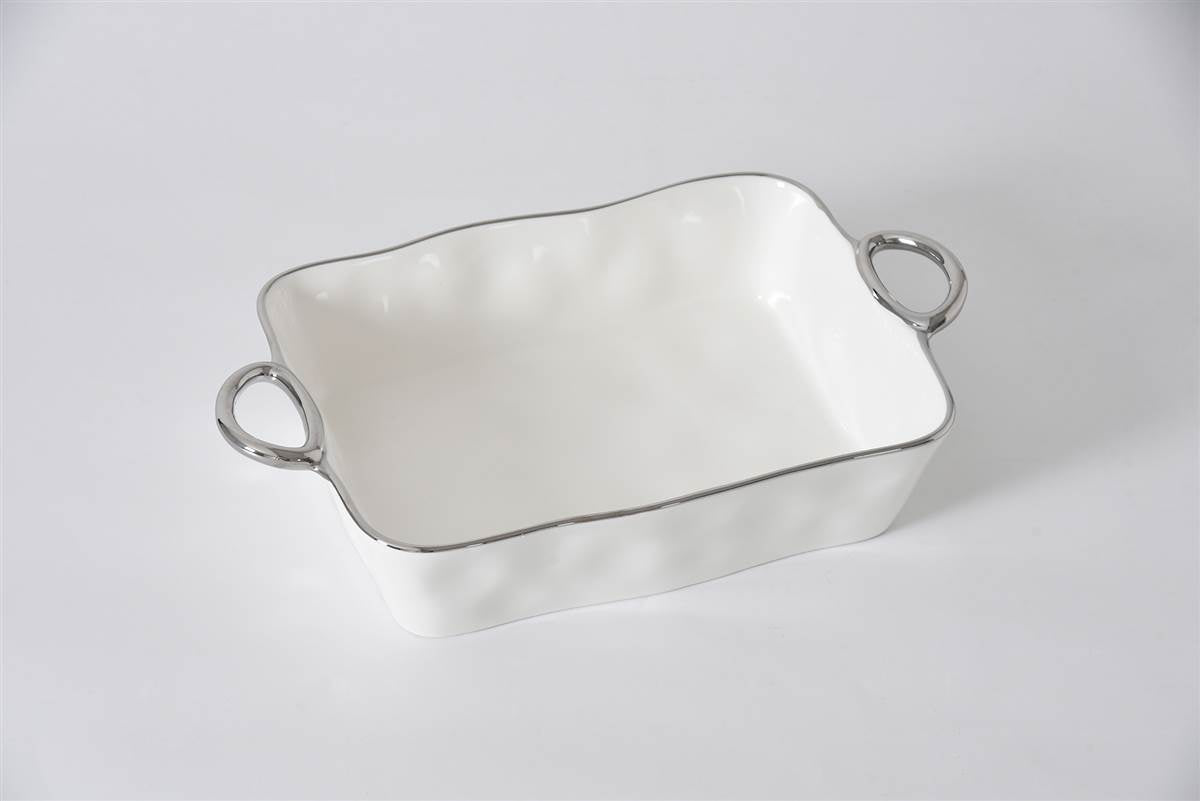 Plat de cuisson rectangulaire Pampa Bay - Argent