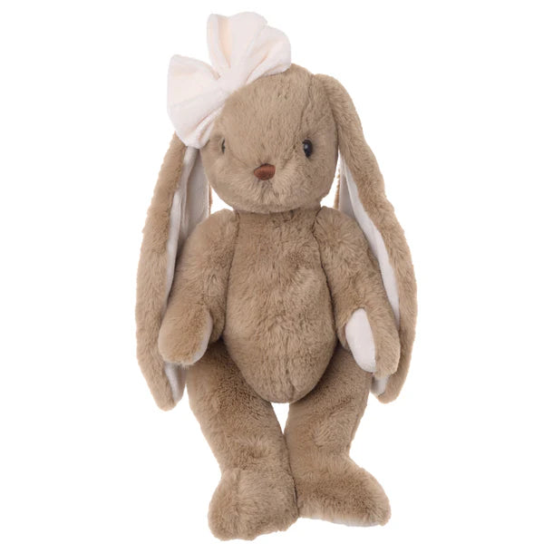 Large Brown bunny in a bow
