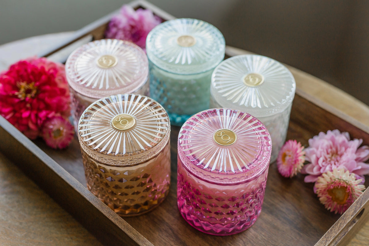 Alluring Amber Shimmer Candle 15oz