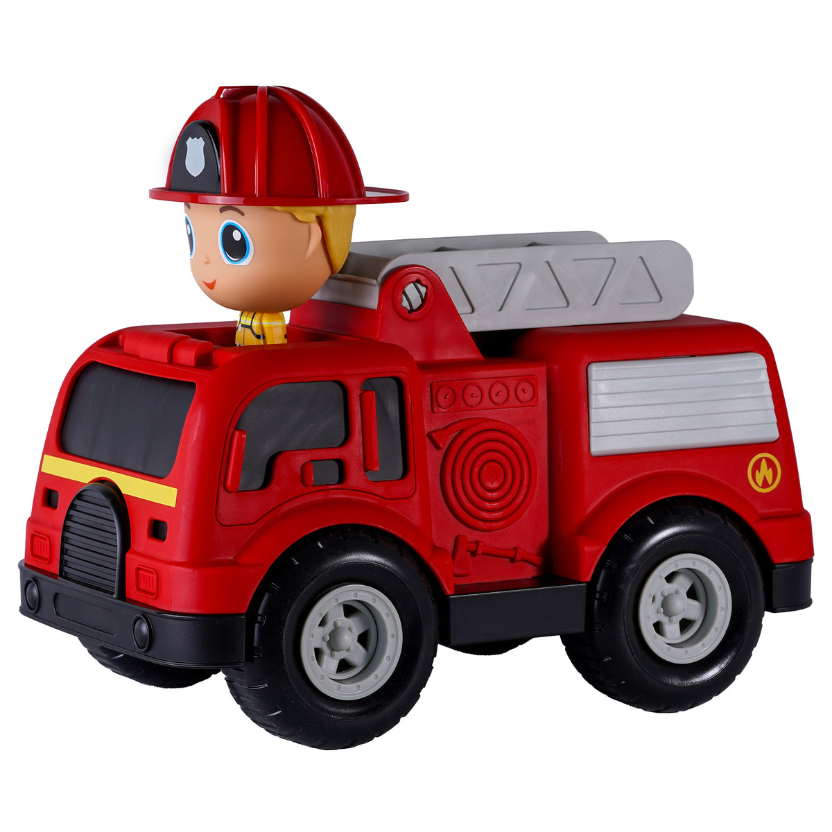 Camion de pompiers avec figurine - Charlie