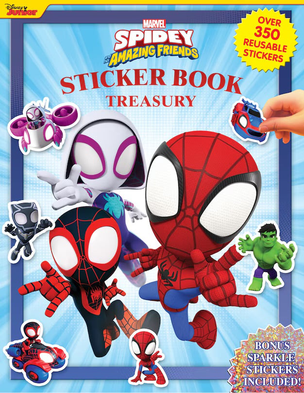 Spidey and his amazing friends STICKER BOOK TREASURY