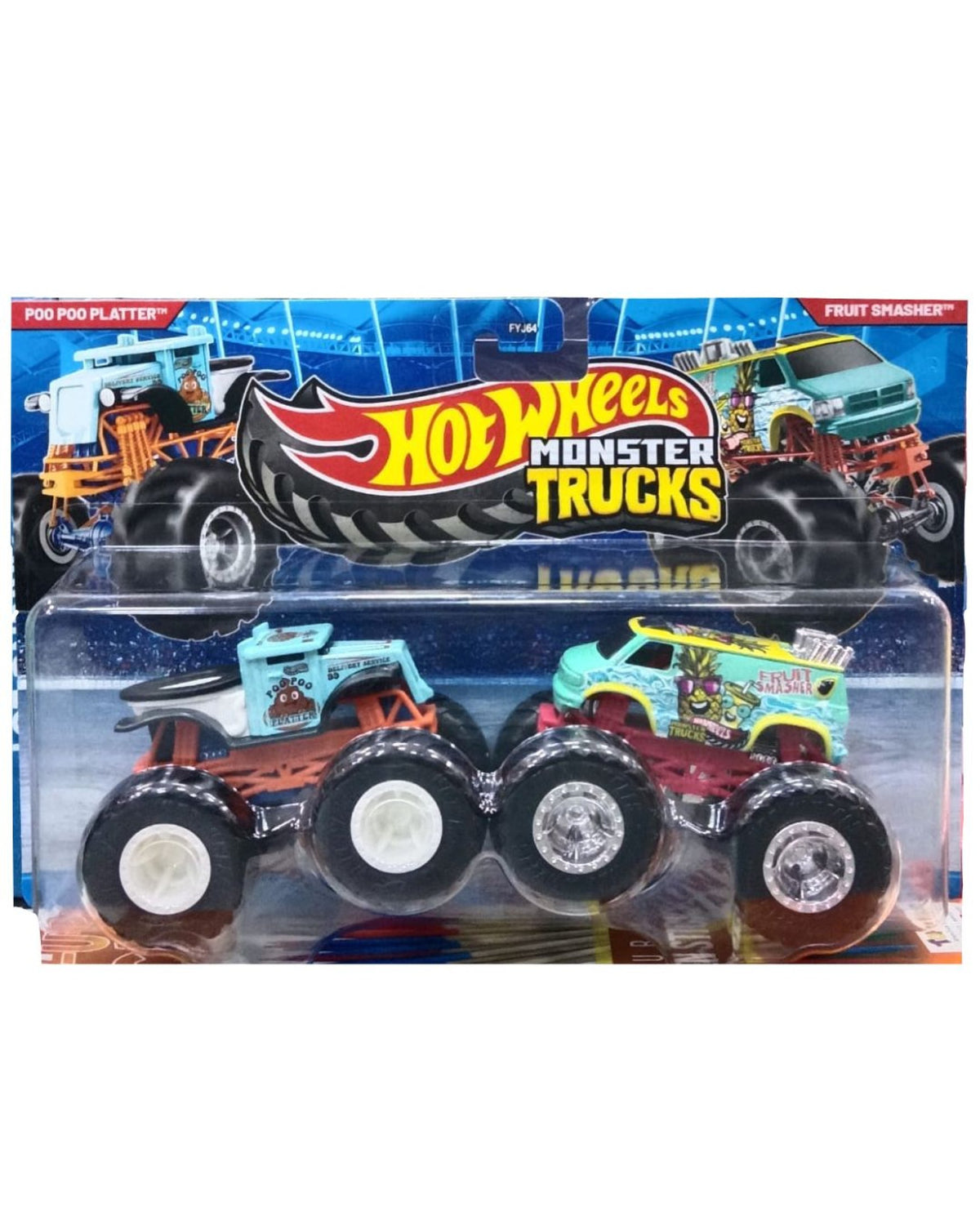 Hot wheels monster truck model combo