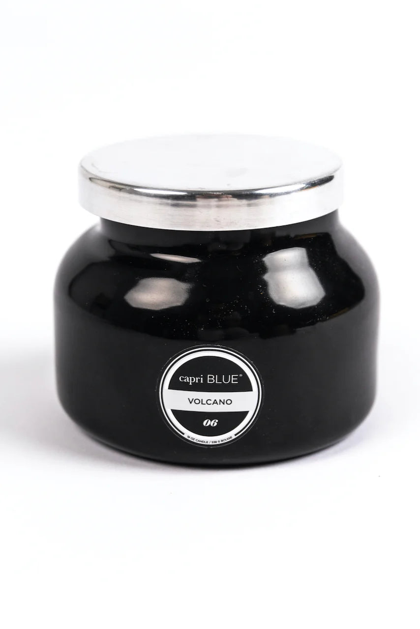 Capri Blue - Pot Signature Volcano Black, 539 ml