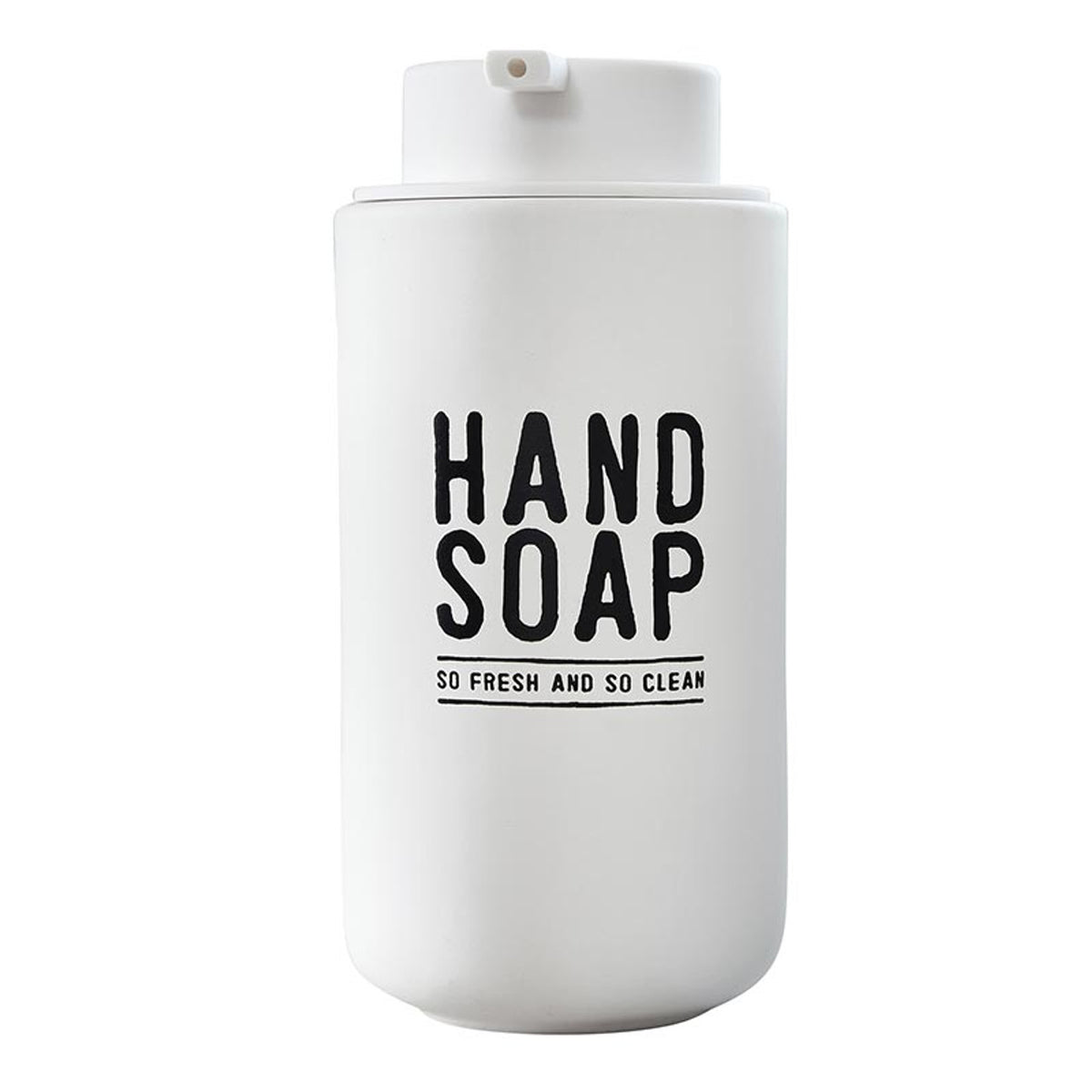 Hand soap dispenser - so fresh and so clean