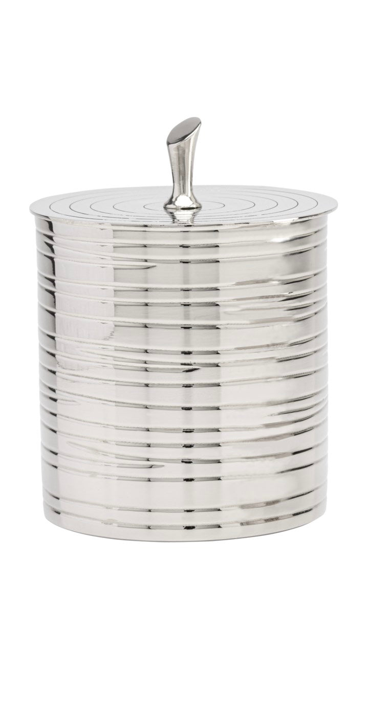 Large Nova Etched Line Metal Canister