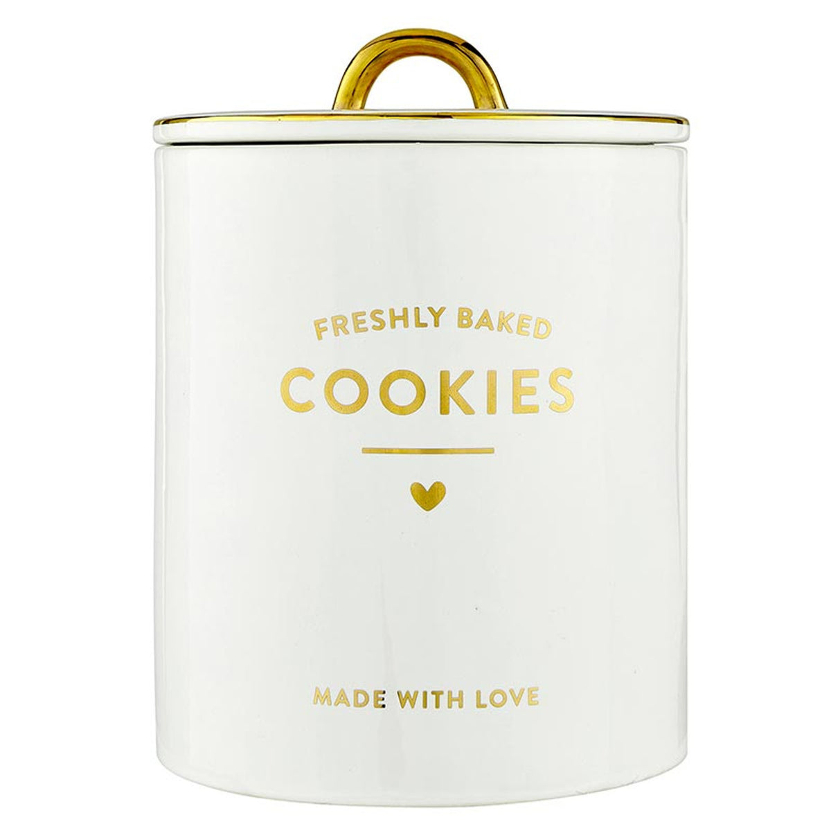 Ceramic Gold Foil Cookie Jars