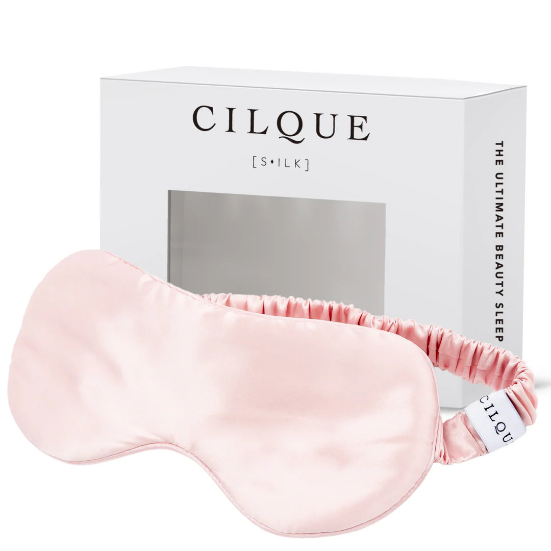 Silk Eye Mask - Blush