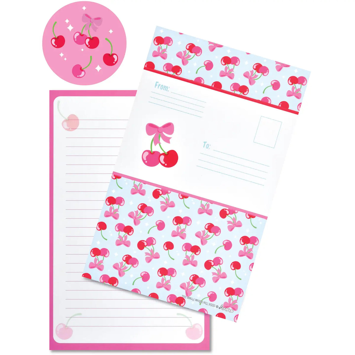Cartes pliantes « Cheerful Cherries »
