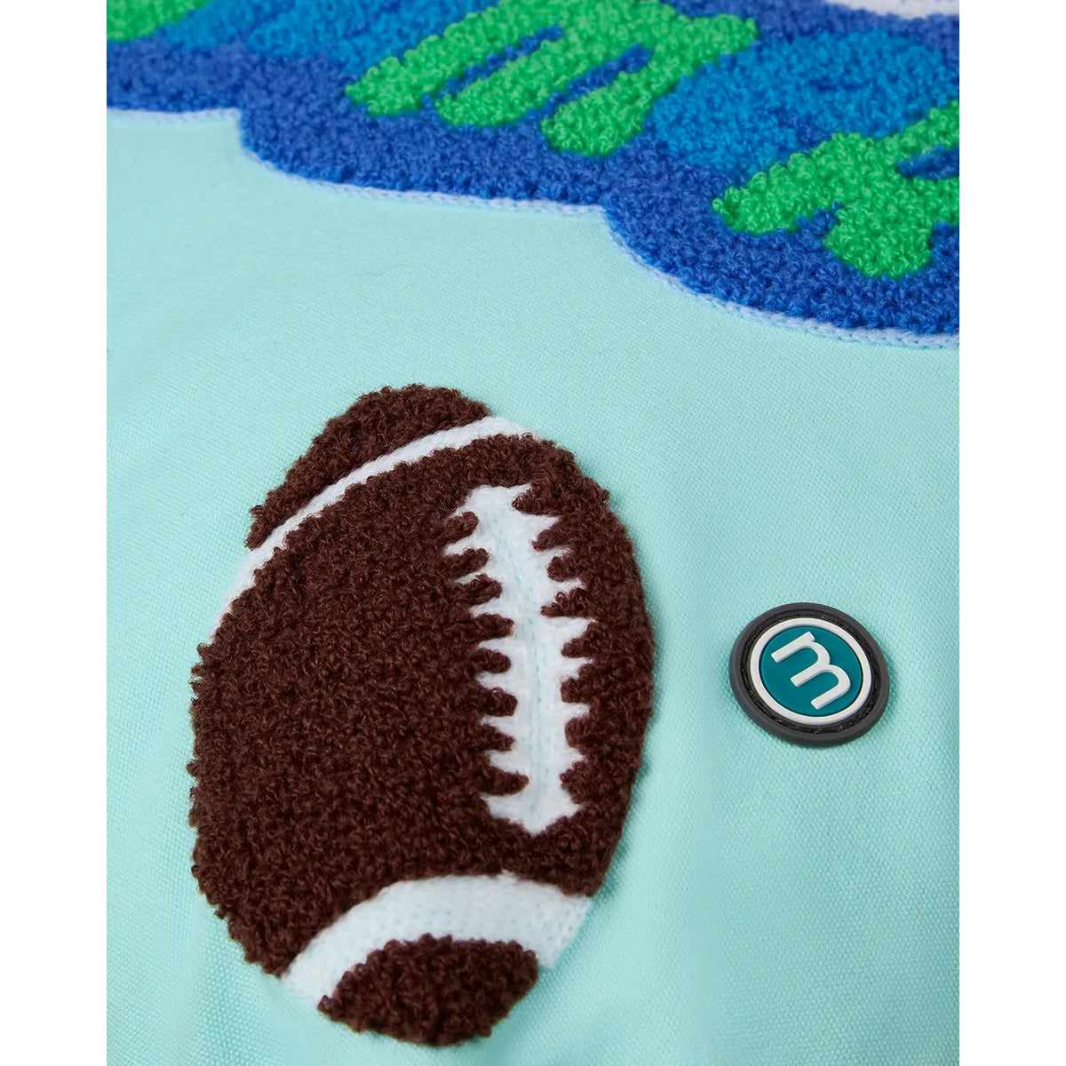 Sport themed autograph pillow