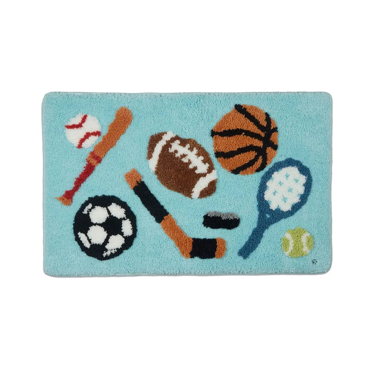 Tapis de camping à thème sportif