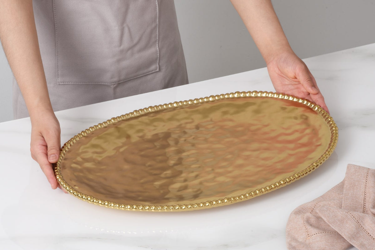 Pampa Bay Monte Carlo large oval platter