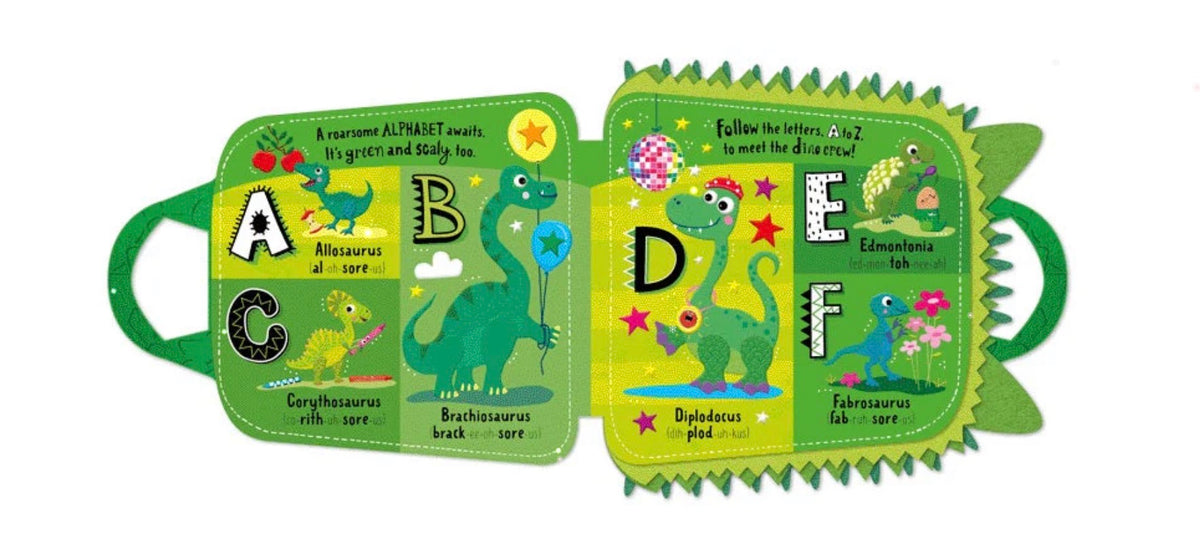 MON ABC DES DINOSAURES VERTS ET ÉCAILLÉS
