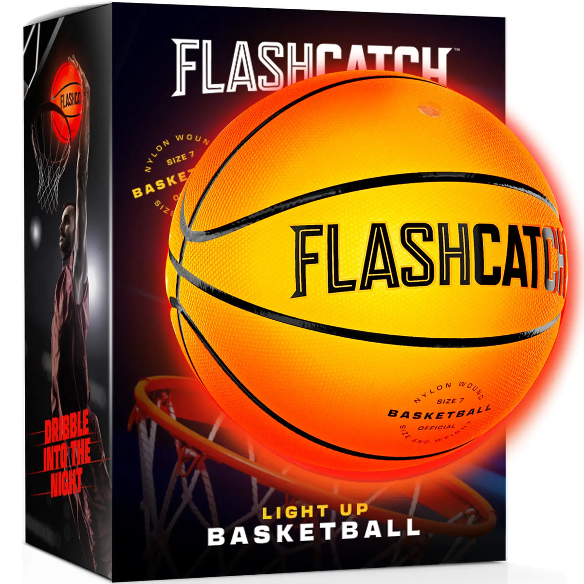 Light Up Glow in the Dark Basketball