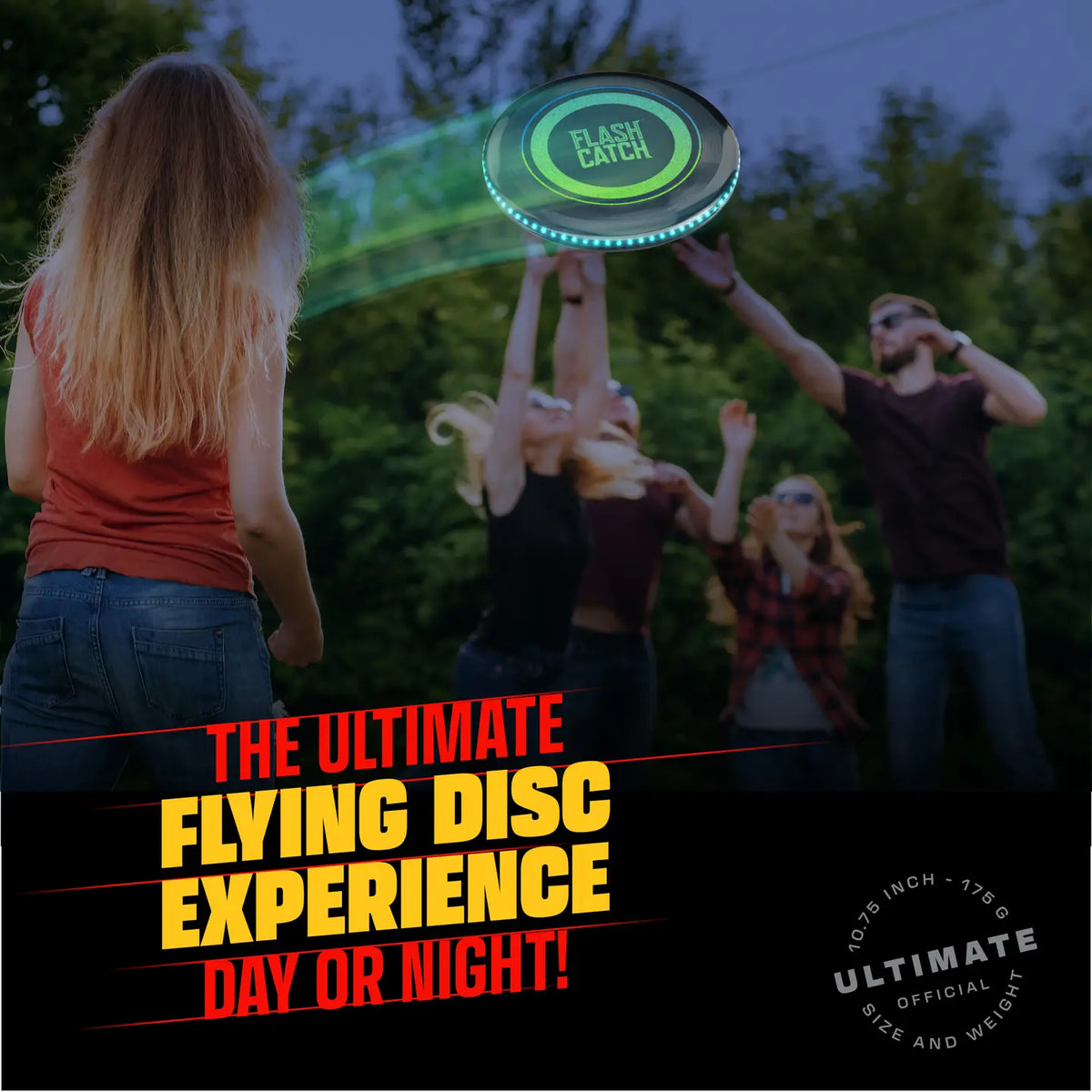 Light Up Glow in the Dark frisbee