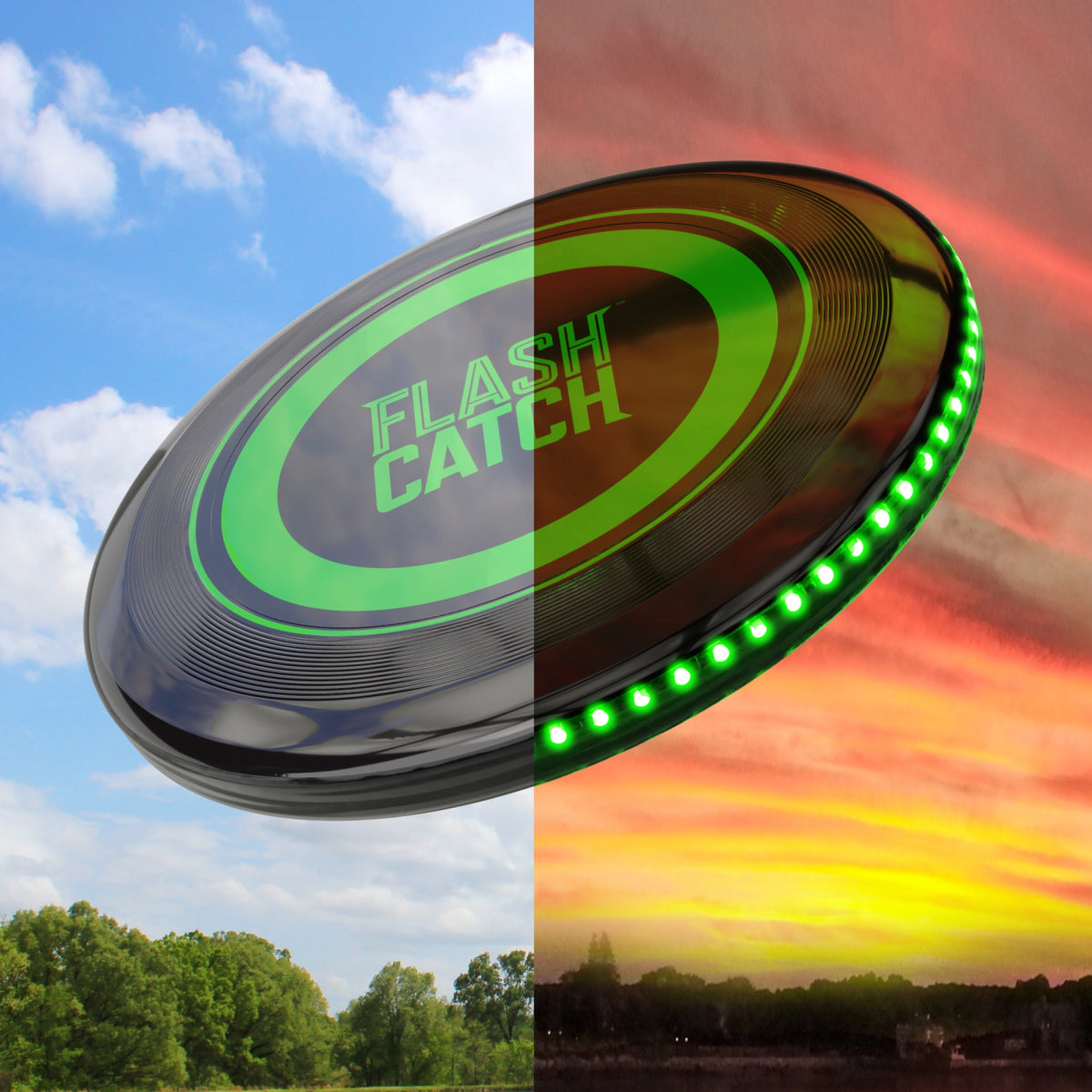 Light Up Glow in the Dark frisbee